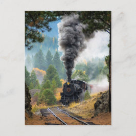 Trein 19 briefkaart
