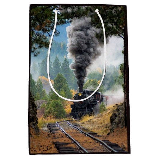 Trein 19 medium cadeauzakje (Voorkant)