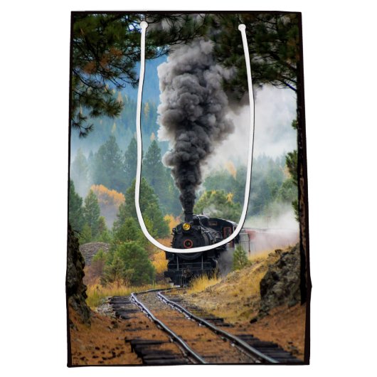 Trein 19 medium cadeauzakje (Achterkant)