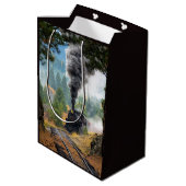 Trein 19 medium cadeauzakje (Achterkant Gekanteld)