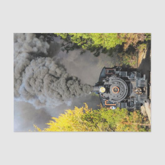 Trein 19 tissuepapier (Voorkant)