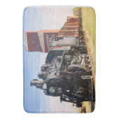 Trein 1 badmatten (Voorkant Verticaal)