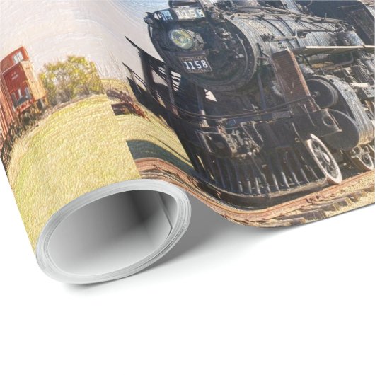 Trein 1 cadeaupapier (Rol Hoek)