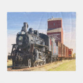 Trein 1 fleece deken (Voorkant (Horizontaal))