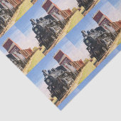 Trein 1 tissuepapier (Detail)