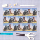 Trein 1 tissuepapier (Craft)