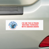 trein - 2012 bumpersticker (Op auto)