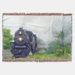 Trein 23-treewand deken