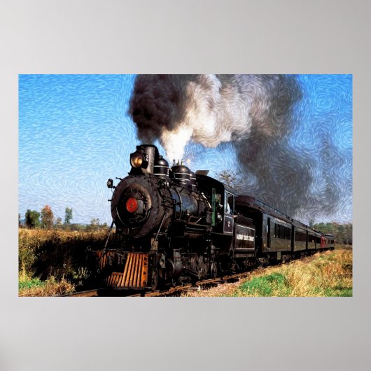 Trein 2 Print (Voorkant)