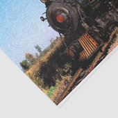 trein 2 tissuepapier (Detail)