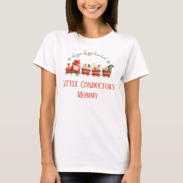 Trein 2e Verjaardagsfeestje Kleine Dirigenten Mamm T-shirt