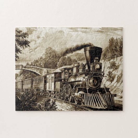 trein 32 legpuzzel (Horizontaal)