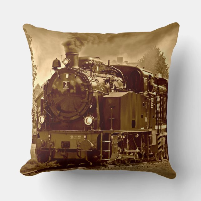 Trein 38-39 Afbeelding Opties Kussen (Voorkant)