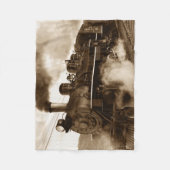 trein 4 fleece deken (Voorkant)