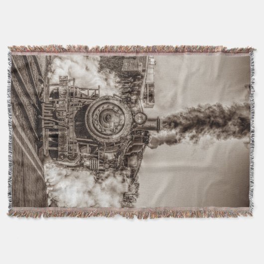 Trein 7 Blanket met schroefdraad Deken (Voorkant)