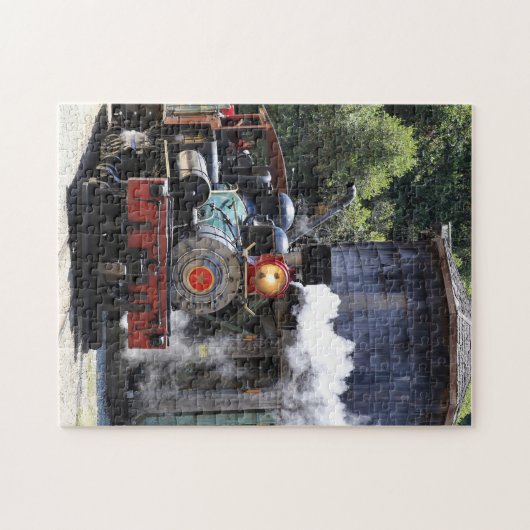 Trein 9 Puzzel Legpuzzel (Horizontaal)