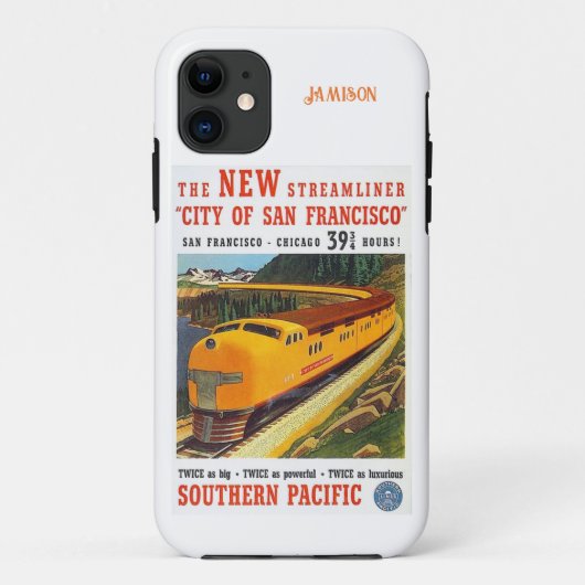 trein Adverteren Case-Mate iPhone Case (Achterkant)