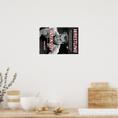 TREIN ALS EEN GEMAAKT MAN - WRESTLE POSTER (Keuken)