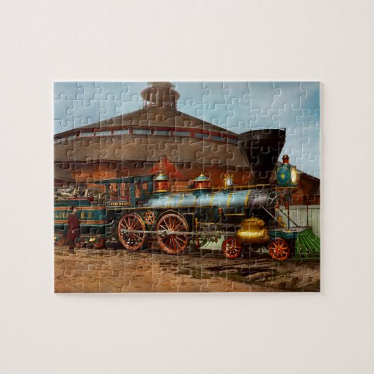 Trein - Amerikaanse Burgeroorlog - Generaal Haupt Legpuzzel (Horizontaal)