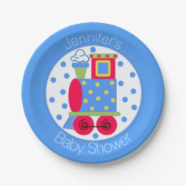 Trein Baby Shower Bord