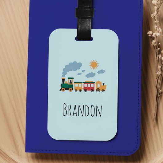 Trein Bagage Label Jongens