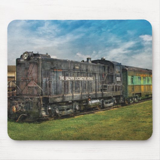 Trein - Baldwin Locomotive Works Muismat (Voorkant)