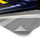 trein Berner Oberland bahn Poster (Hoek)