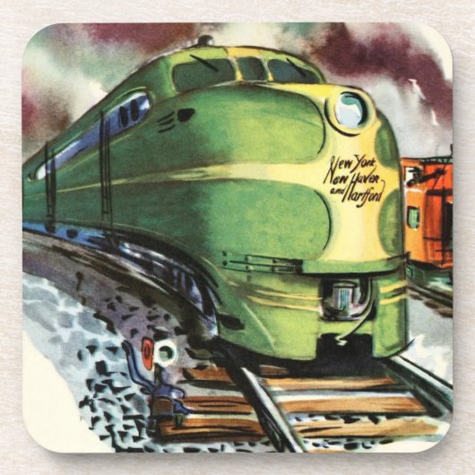 trein bier onderzetter (Voorkant)