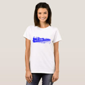  trein - blauw t-shirt (Voorkant volledig)