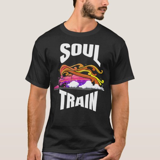 Trein Boogie shirt Groovy Disco Trein (Voorkant)