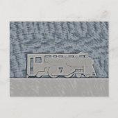 Trein Briefkaart (Voorkant)