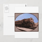 trein briefkaart (Voorkant / Achterkant)