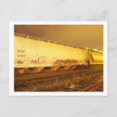 trein briefkaart (Voorkant)