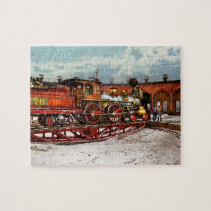 Trein - Burgeroorlog - Love me tender 1869 Legpuzzel