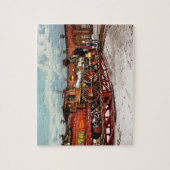 Trein - Burgeroorlog - Love me tender 1869 Legpuzzel (Verticaal)