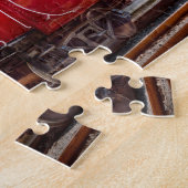 Trein - Caboose - Eindpunt Legpuzzel (Zijkant)