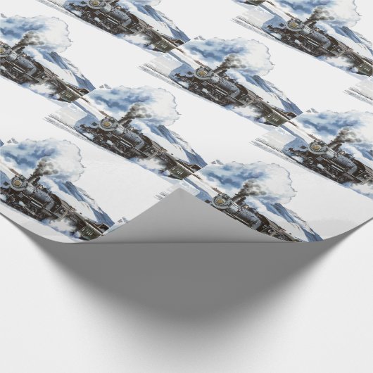 trein cadeaupapier (Hoek)