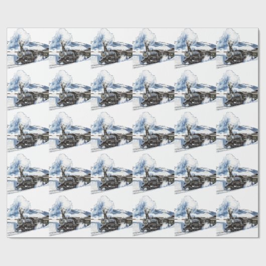 trein cadeaupapier (Vlak)