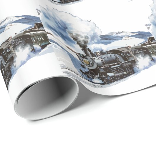 trein cadeaupapier (Rol Hoek)