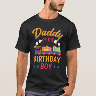 Trein Dag Partij Spoorweg Papa Van De Verjaardag B T-shirt