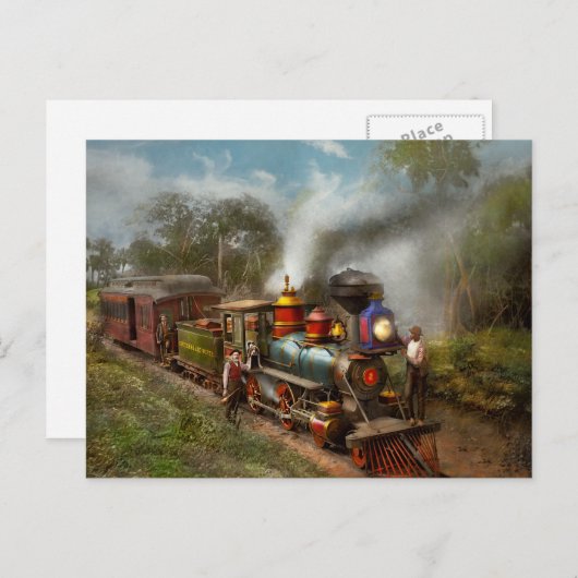 Trein - De Celestial Railroad 1896 Briefkaart (Voorkant / Achterkant)