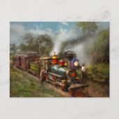 Trein - De Celestial Railroad 1896 Briefkaart (Voorkant)