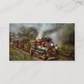 Trein - De Staalweg 1896 Visitekaartje (Achterkant)