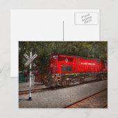 Trein - Diesel - Morristown Erie Briefkaart (Voorkant / Achterkant)