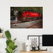 Trein - Diesel - Morristown Erie Poster (Thuiskantoor)
