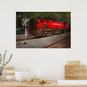 Trein - Diesel - Morristown Erie Poster (Keuken)