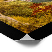 Trein door de waterkloof van Delaware 1900 Poster (Hoek)