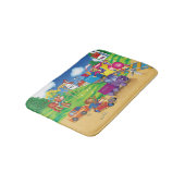 trein en auto badmat (Gekanteld)