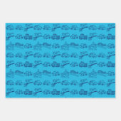 trein en auto inpakpapier vel (Voorkant 2)