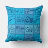 trein en auto kussen (Voorkant)